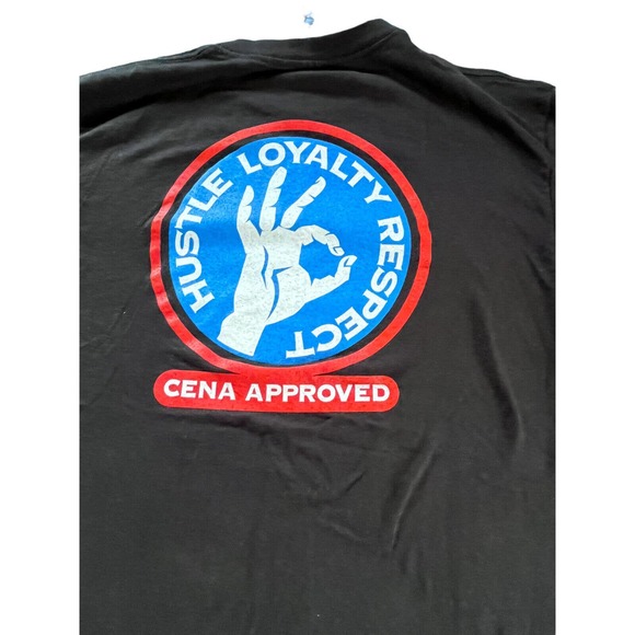 WWE John Cena Cenation T-Shirt Men’s Medium Black Wrestling Graphic Tee - Picture 3 of 7